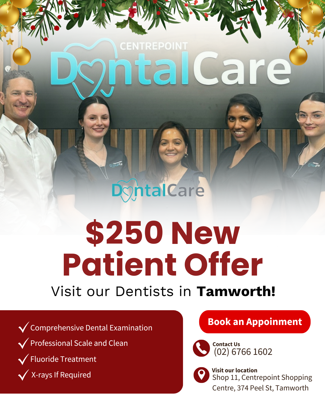 New Patient Offer - Tamworth Dentists | Centrepoint Dental 